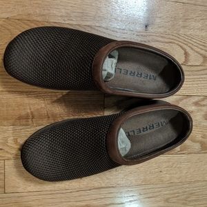 Brown Merrell Clogs
